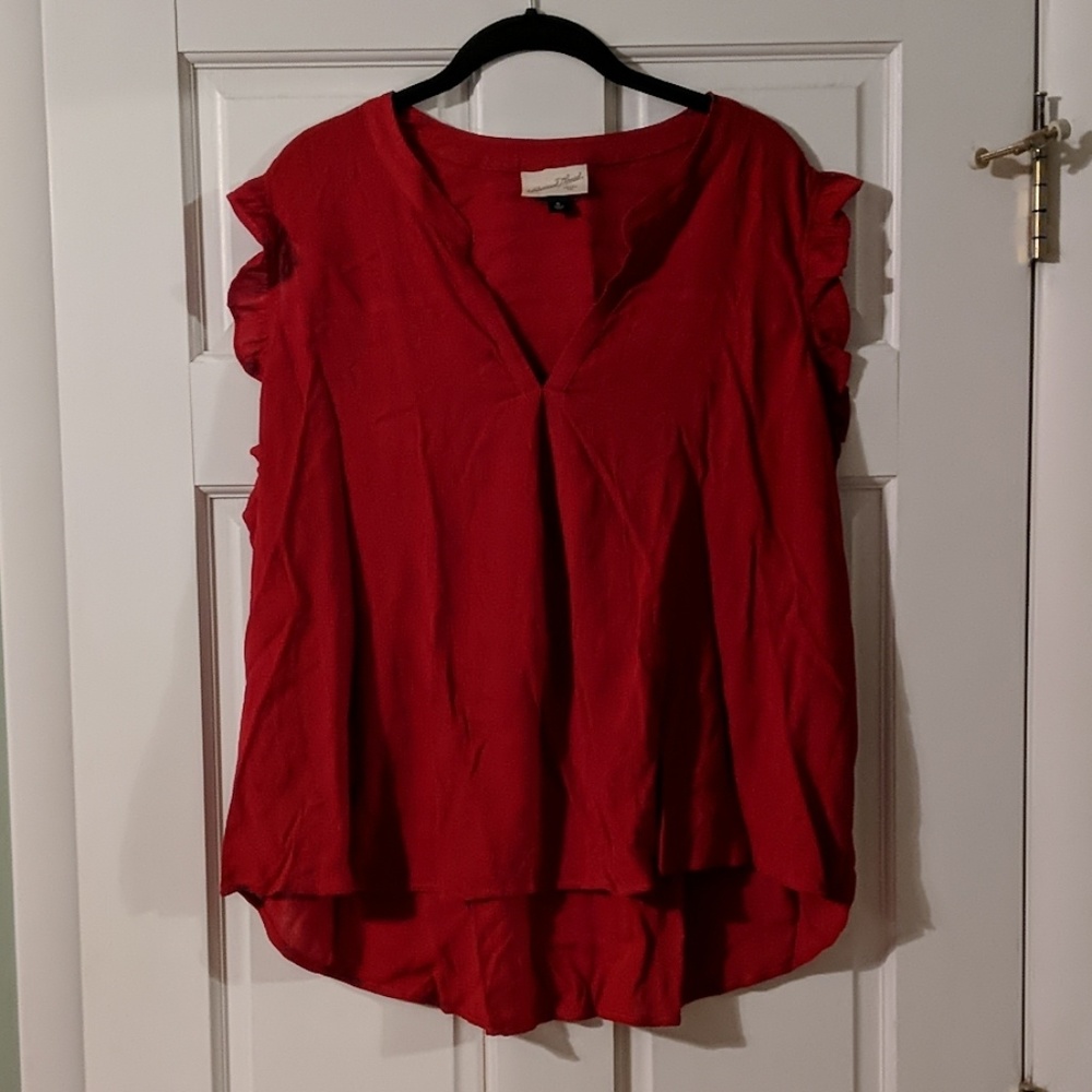 NWOT Red Universal Thread Blouse Size XL